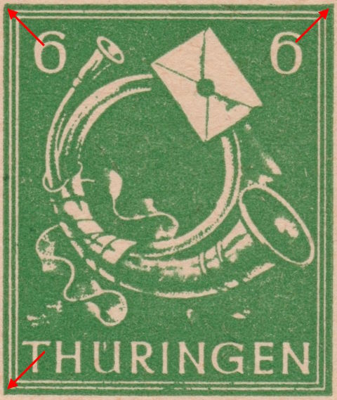 Wertstempel Typ K XVIII